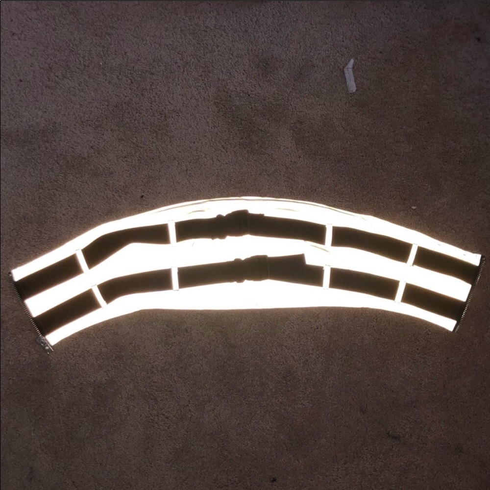 dollskill reflective bandeau top